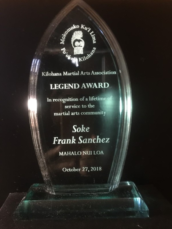 Kilohana Legend Award